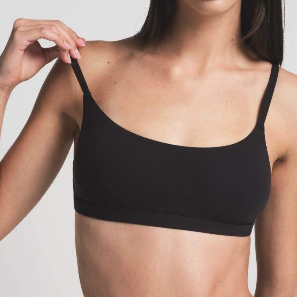 🖤🕷️🕸️SKIMS Fits Everybody Scoop Bralette Black | Sz. S |